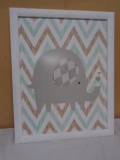 Framed Elephant Wall Art