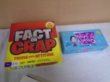 Fact or Crap and Whad' Ya Know? Games