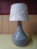Beautiful Gray Ceramic Table Lamp