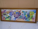 Tropical Fish Framed Print