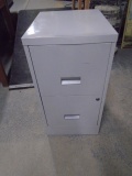 2 Drawer Metal File Cabinet