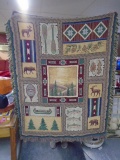 Beautiful Needlepoint Throw