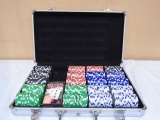 Texas Hold Em Poker Chip Set w/Cards