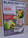 Black and Decker Power Crush Multi-Function Glass Top Blender