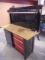 Craftsman Steel Workbench w/3 Drawers and Door