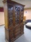 2 pc. Double Lighted Glass Front Hutch