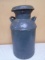 Antique Painted Milk Can