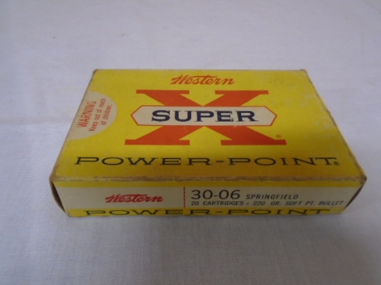 20 Round Box of Western Super X 30-06 Springfield