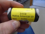 Full Roll 2009 Unc. Native American $1 Coins