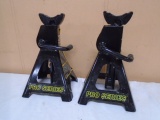 Set of Pro Series 3 Ton Jack Stands