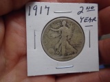 1917 Walking Liberty Half Dollar