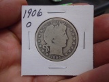 1906 O Mint Barber Half Dollar