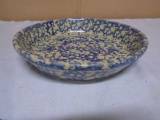 Robinson-Ransbottom Pottery Spoungeware Pie Sih