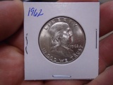 1962 Franklin Silver Half Dollar