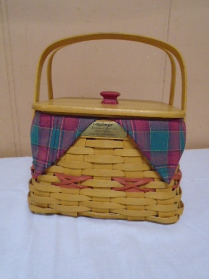 2000 Longaberger Deck The Halls Basket