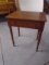 Antique Wooden Side Table w/ Drawer