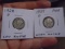 1928 D Mint & 1929 D Mint Mercury Dimes