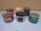 6 Brand New Scented Jar Candle
