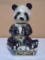 Ezra Brooks Heritage China Panda Decanter