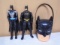 2 Batman Action Figures & Pail