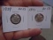 1939 & 1941 Mercury Dimes