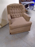 Light Brown Swivel Rocker