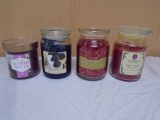 Group of 4 Scented Jar Candles