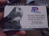 2006 US Mint 50 State Quarters Silver Proof Set