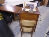 Sears Kenmore Console Sewing Machine w/ Sewing Stool