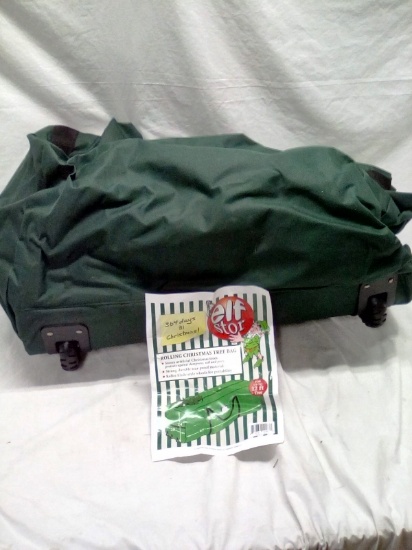 3 Wheeled Rolling Christmas Tree Storage Bag