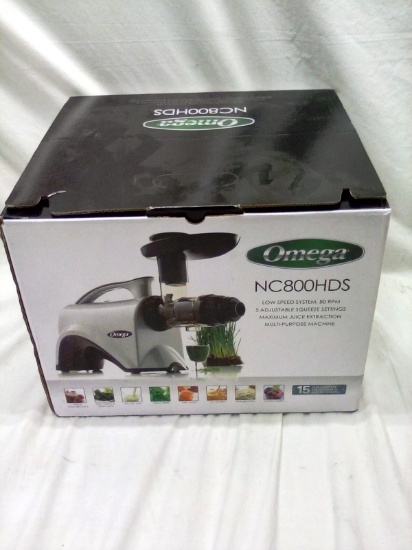 Omega NC800HDS Juicer Juice Extractor and Nutrition System MSRP $294.36