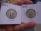 1927 and 1929 Standing Liberty Quarters