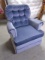 Light Blue Swivel Rocker