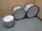 3pc Set of Pearl Drums