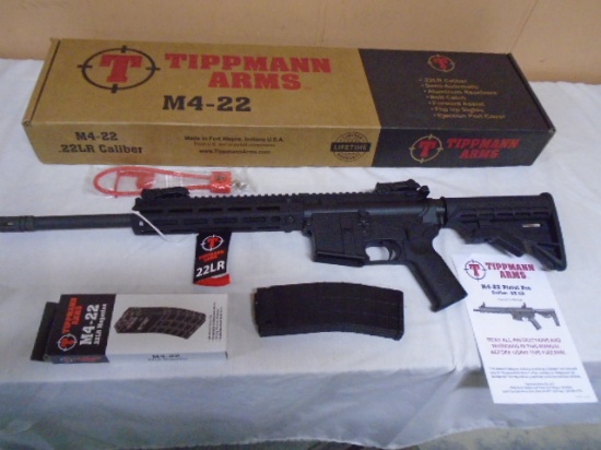 Tippman Arms M4-22 .22LR Rifle w/ (2) 25 Round Magazines
