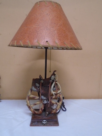 Beautiful Western Table Lamp