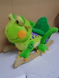 Plush Child's Rocking Frog