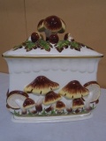 Ceramic Mushroom Cookie Jar