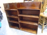 Large Solid Wood Bookcase