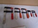 5 Pc. Group of Bessey Wood Clamps