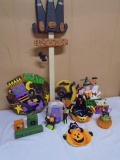 Large Group of Halloween Décor Items