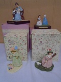 4pc Group of Maud Humphrey Bogart Figurines