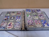 Large Binder Full of Baseball Cards