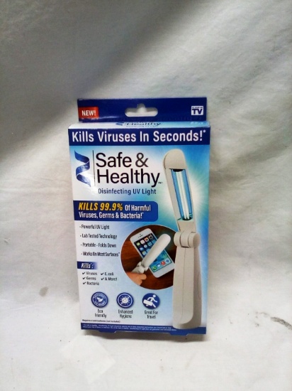 Safe & Healthy Disinfecting UV Light