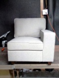 Light Grey Left Side Arm Chair