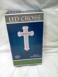 Solar Powered LED Cross Stakes 