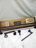 JQK 5 Piece Bathroom Set with Towel Bars, Towel Hooks, and TP Holder