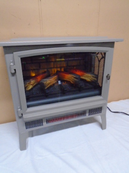 Like New Duraflame Free Standing Fireplace w/Heater