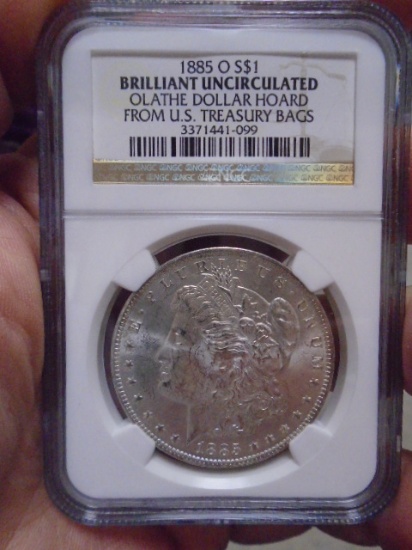 1885 O-Mint Morgan Silver Dollar
