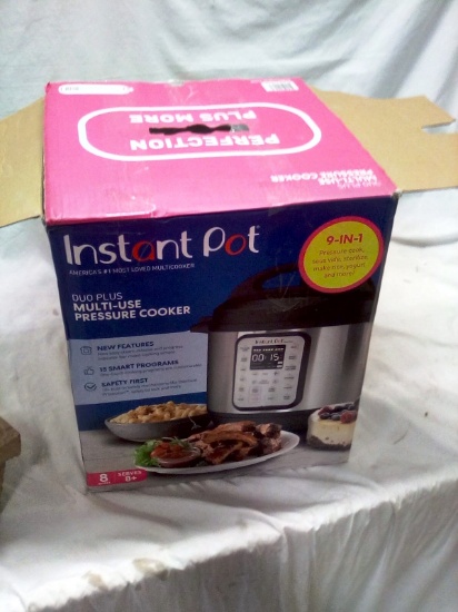 Instant Pot 9-in-1 Duo Plus Multi-Use Pressure Cooker